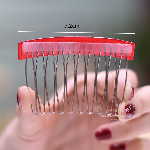 Phiên bản tiếng Hàn của Liu Hai chuck phát hành kẹp tóc acrylic phụ kiện tóc lược chải tóc Mũ len Hàn Quốc bốn lá cỏ ba lá - Phụ kiện tóc kẹp tóc hàn quốc