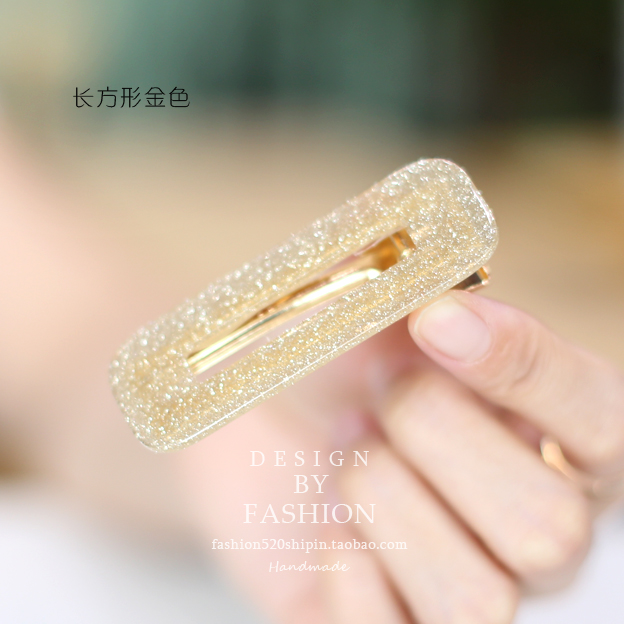 Chủ sở hữu chất lượng siêu tốt khuyên dùng kẹp tóc vịt Hàn Quốc clip bangs bên đầy sao clip phụ kiện tóc - Phụ kiện tóc hộp kẹp tóc cho bé