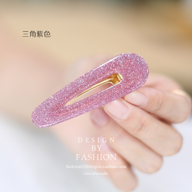 Chủ sở hữu chất lượng siêu tốt khuyên dùng kẹp tóc vịt Hàn Quốc clip bangs bên đầy sao clip phụ kiện tóc - Phụ kiện tóc hộp kẹp tóc cho bé