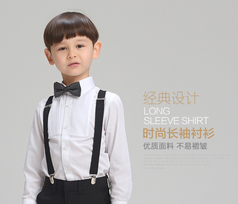 Chemise garcon à manche longue - Ref 2075046 Image 8