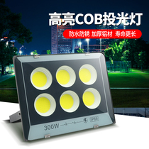 LED Floodlight Outdoor Waterproof Factory Patio Outdoor Spotlight Super Bright Spotlight Workshop workshop Floodlight Workshop