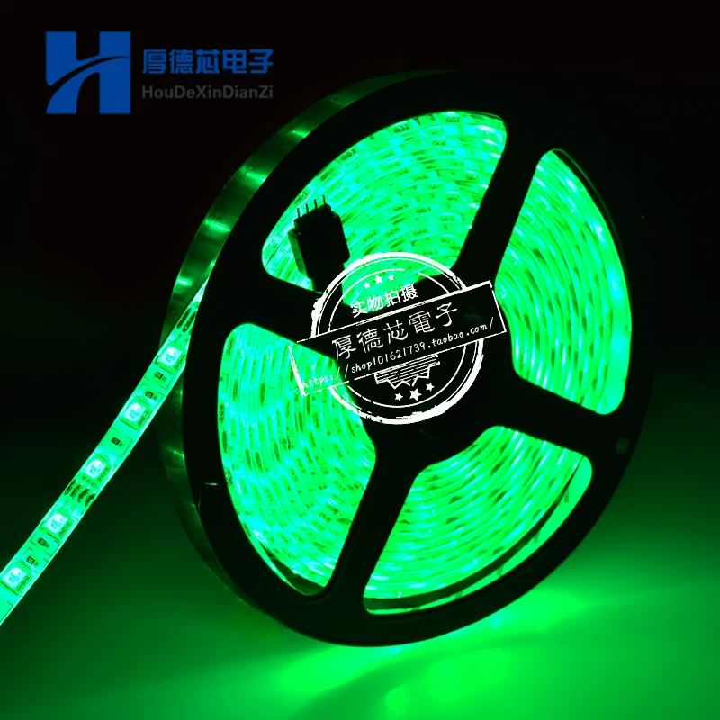 Светодиодная лента LED 12 В RGB, пульт управления, потолочный/комнатный свет — варианты 5 м, 24-кнопочный контроллер