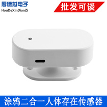Tuya zigbee wifi human presence sensor radar light sensing two-in-one radar motion sensor