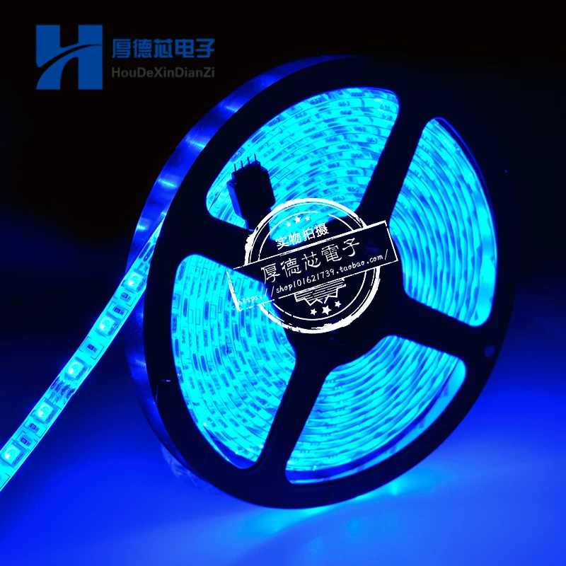 Светодиодная лента LED 12 В RGB, пульт управления, потолочный/комнатный свет — варианты 5 м, 24-кнопочный контроллер