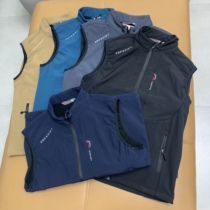 Foreign Trade Factory Autumn Winter New Outdoor Mens Velvet Soft Shell Clothes Horse Chia Upright Collar Warm Grip Suede Mountaineering Waistcoat