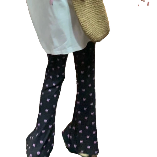 Летние приталенные штаны с бантиком, эластичная талия