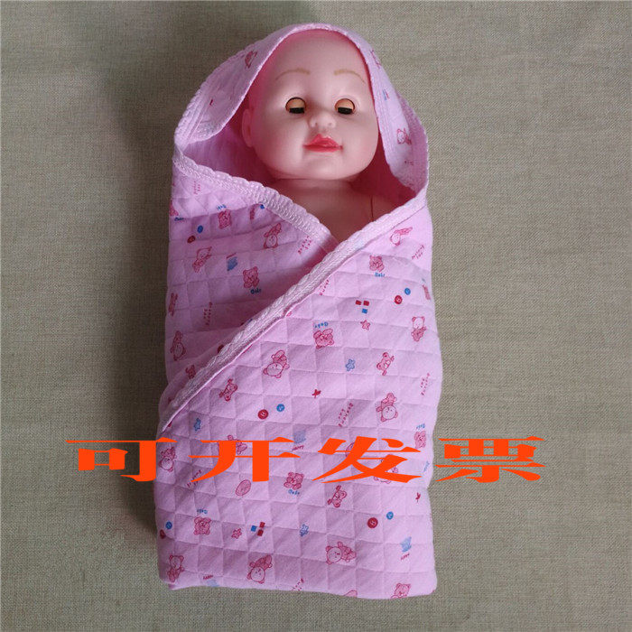 Newborn quilt cotton newborn baby bag quilt spring and summer baby supplies bath towel blanket swaddling