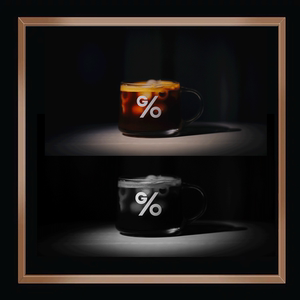 [Official Genuine Product] Arabica Go Queen Mug Limited Edition Glass Cup
