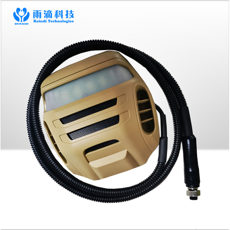 Vehicle-mounted sound and light alarm car special muck truck mixer truck blind area alarm audio customization protocol