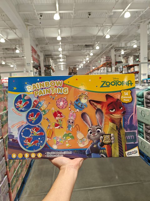 Costco Zootopia DIY Hand-Painted Hanging Ornament Set - Nick the Fox Painted Ornament Pendant