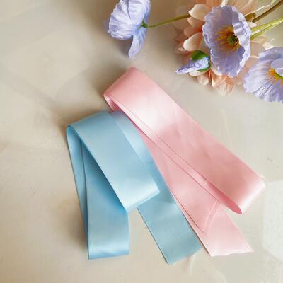 Seraphim original bag accessories Solid color silk ribbon cloud Mousse Tote bag accessories