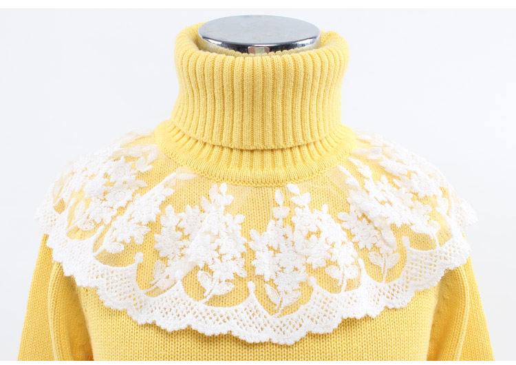 Pull fille à manche longue en coton - Ref 2104466 Image 83