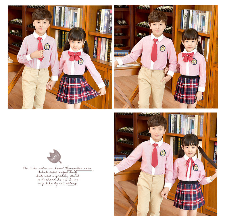 Форма, рубашка, демисезонный детский лонгслив для мальчиков для детского сада для школьников и студентов 