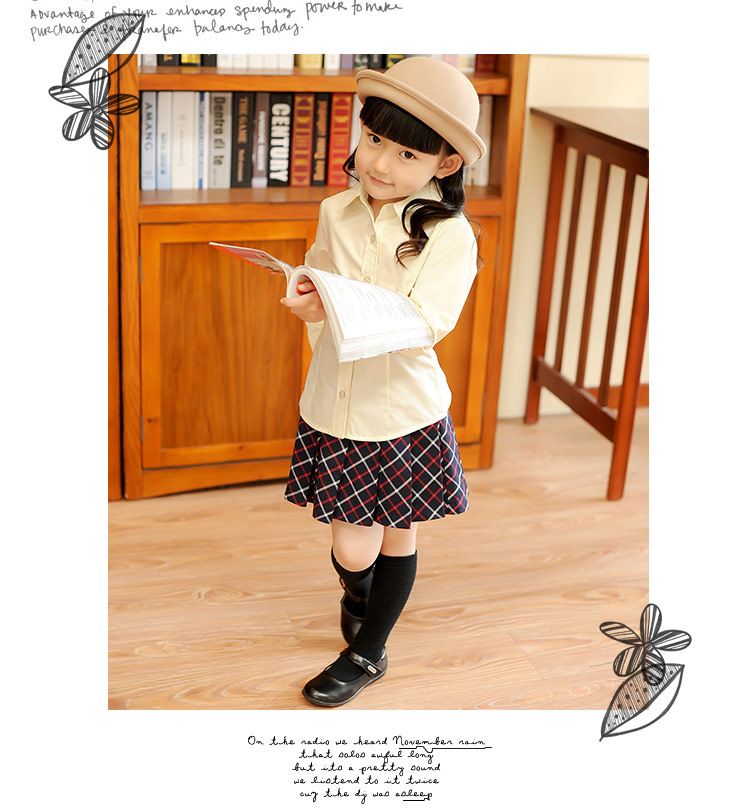 Chemise fille à manche longue - Ref 2085406 Image 28