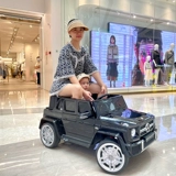 Электрический электромобиль для двоих на четырех колесах, транспорт, детская игрушка, игрушечная машина с сидением, дистанционное управление