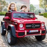 Mercedes Benz, полноприводный электрический электромобиль с сидением, большой внедорожник на четырех колесах для двоих, дистанционное управление