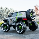 Электрический электромобиль на четырех колесах, детский транспорт, полноприводный велосипед тандем, внедорожник, радиоуправляемая машина с сидением, игрушечная машина