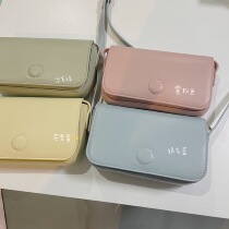 missqiuqiu autumn home homemade ordered dyed color ins summer refreshing texture bag shoulder bag