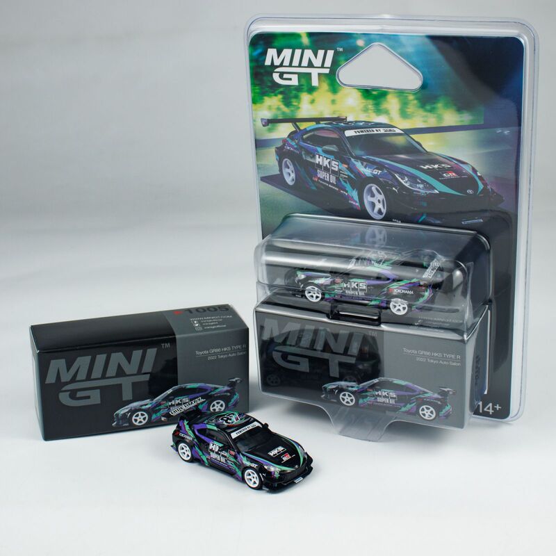 Mini Gt 1:64 Toyota Gr86 Hks Type R Alloy Car Model 1005 # Mini Gt 1:64 Toyota Gr86 Hks Type R Alloy Car Model 1005 #
