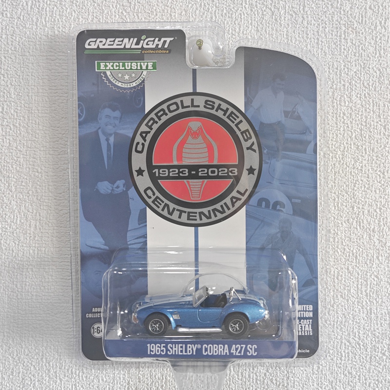 Greenlight 1:64 Ford Shelby 427 Sc Alloy Car Model