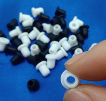 High temperature resistant dustproof and waterproof silicone rubber T-type hollow plug power box protection wire ferrule outlet sealing 12345MM