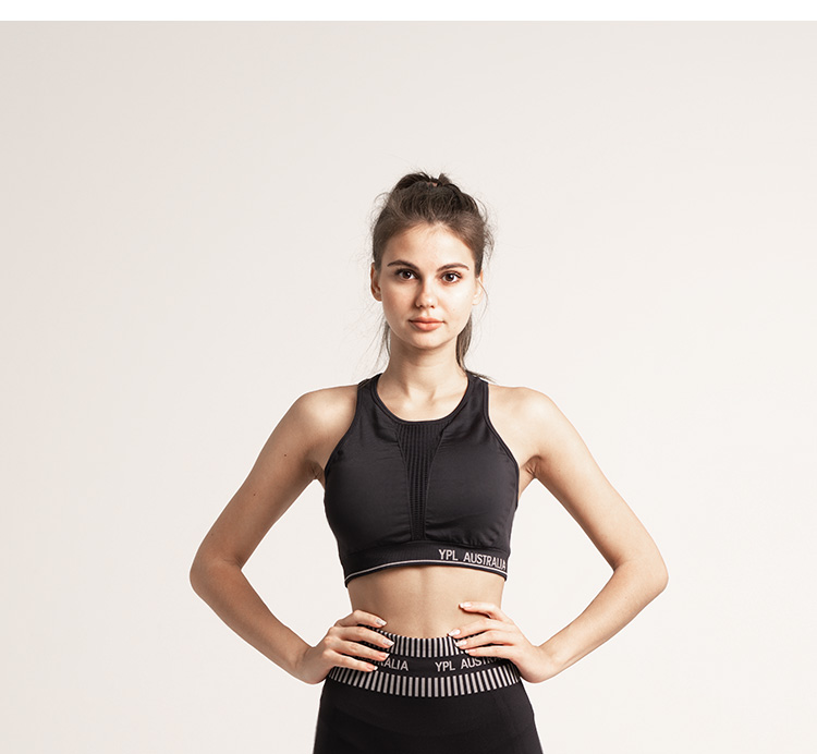 YPL Australia áo chống sốc thể thao chạy yoga thể thao V-vest nữ vẻ đẹp trở lại mặc đồ lót quần áo thể dục - Đồ lót thể thao áo tập aerobic