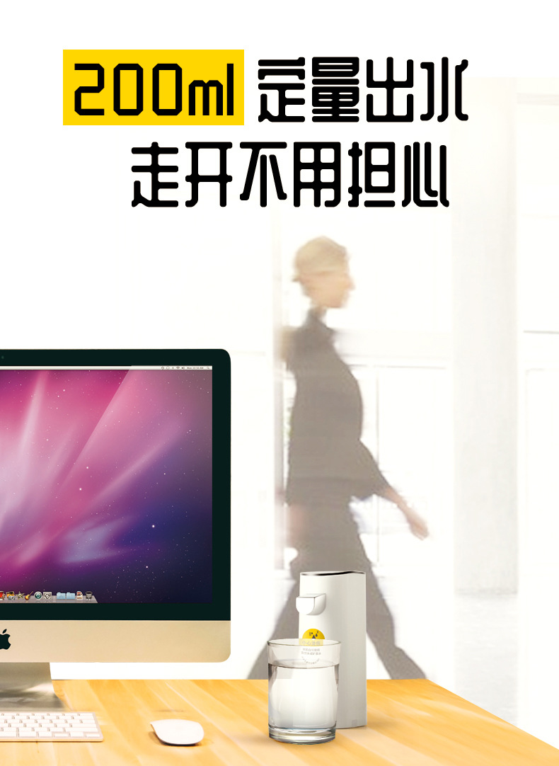 Máy nước nóng ngay lập tức nhà nhỏ máy tính để bàn tốc độ nóng du lịch túi nước nóng máy du lịch nước máy cầm tay - Nước quả máy lọc nước nóng lạnh mini