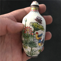 Antique Miscellaneous mini creative folk characteristics old goods porcelain boutique snuff bottle decoration ornaments collectible gifts
