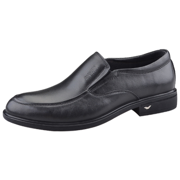 Spring genuine leather slip-on formal leather shoes for men, derby shoes