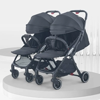 Роскошная черная тележка, автоматический набор для близнецов, делюкс издание