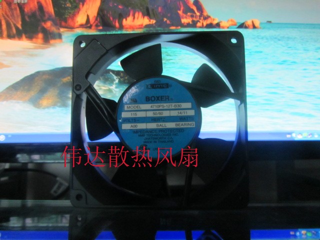 MODEL 4710PS-12T-B30 115V 50 50 14 14 12025 12025 Fan