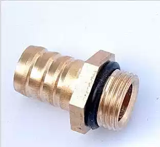 High pressure cleaning machine accessories QL280 380 type high pressure car washing machine copper aluminum pump body head inlet water inlet joint screw