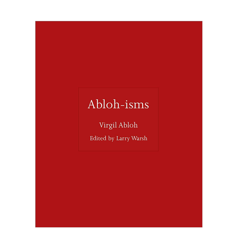 [in Stock] Abloh-Isms English Original Edition of Contemporary Artist Quotes, Genuine Imported Books, Rare Books, Virgil Abloh