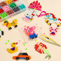  Water mist magic magic bean bead set for boys and girls handmade diy handmade materials Childrens educational toys