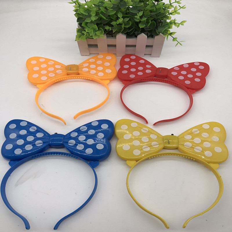 Jay Chou Bow Hairpin Minnie Headband Concert Giáng sinh - Sản phẩm Đảng / Magic / Hiệu suất đồ hóa trang naruto