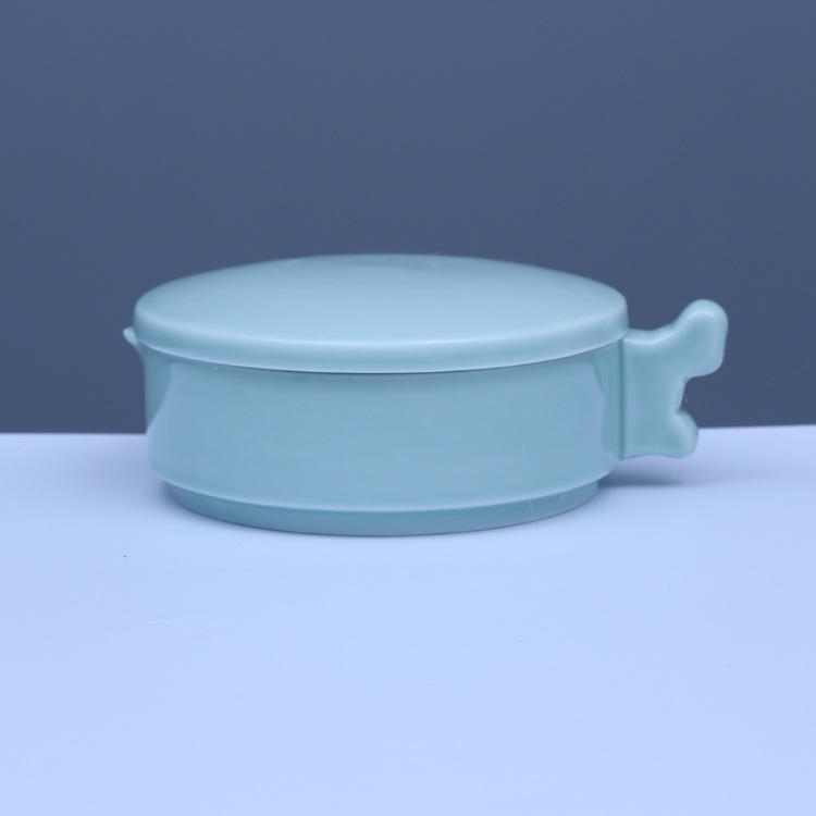 Dragon Quanqing Porcelain Multipurpose Calligraphy Ink Pool Painted Ceramic Ink Bucket Ink Box brush Calligraphy Supplies Ink-ink Sea