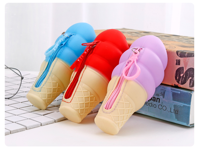 Sáng tạo băng bắt nạt treo tai nghe túi lưu trữ silicone kẹo màu treo ví sinh viên gói hoàn thiện kỹ thuật số - Lưu trữ cho sản phẩm kỹ thuật số hop dung tai nghe