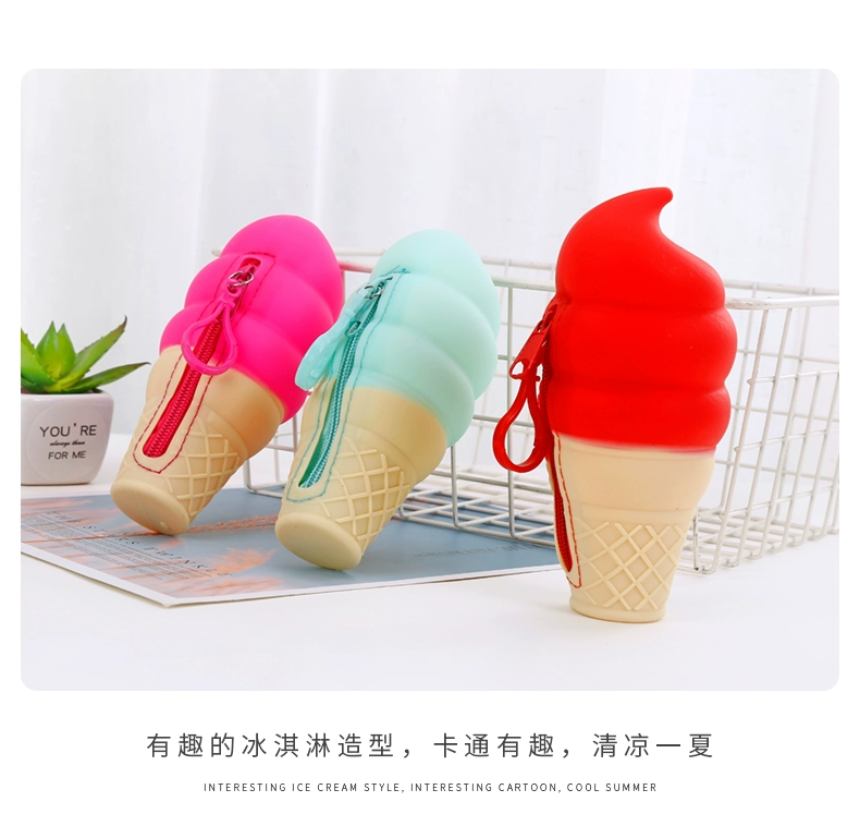 Sáng tạo băng bắt nạt treo tai nghe túi lưu trữ silicone kẹo màu treo ví sinh viên gói hoàn thiện kỹ thuật số - Lưu trữ cho sản phẩm kỹ thuật số hộp đựng tai nghe samsung