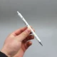 Буквы из белых палочек