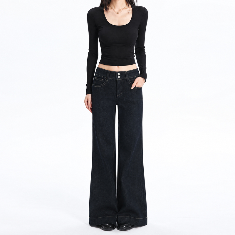 Vrlopsee丨Low-Waist Original Denim Color丨Micro-Flare Super Series~Original Color Jeans Are a Magic Tool for Slimming and Shaping Legs! Vrlopsee丨Low-Waist Original Denim Color丨Micro-Flare Super Series~Original Color Jeans Are a Magic Tool for Slimming and Shaping Legs!