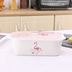 hộp cơm điện bear dfh – s2123 Picnic trái cây salad với nhân viên văn phòng với nắp hộp ăn trưa bằng gốm tấm lưới bát sứ lò vi sóng hình chữ nhật - Hộp cơm điện sưởi ấm ủ cơm cắm điện Hộp cơm điện sưởi ấm