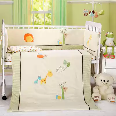 Autumn and winter thickened baby quilt flannel quilt cotton fetal four seasons cover quilt quilt Baby thickened warm velvet quilt cover 0-4 years old