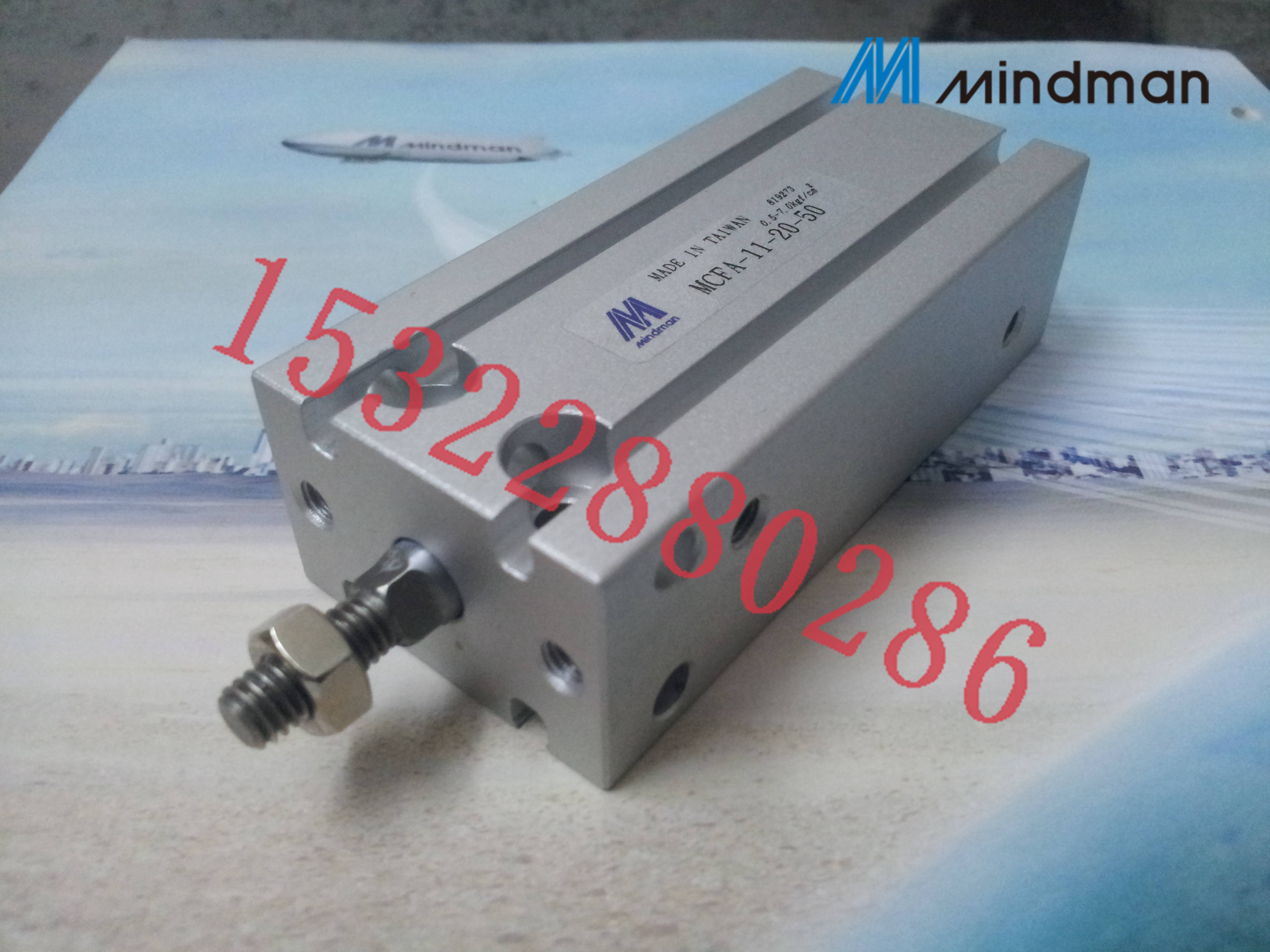 自由安装气缸MCFA-11-20-50台湾金器Mindman全新原装正品特价供应