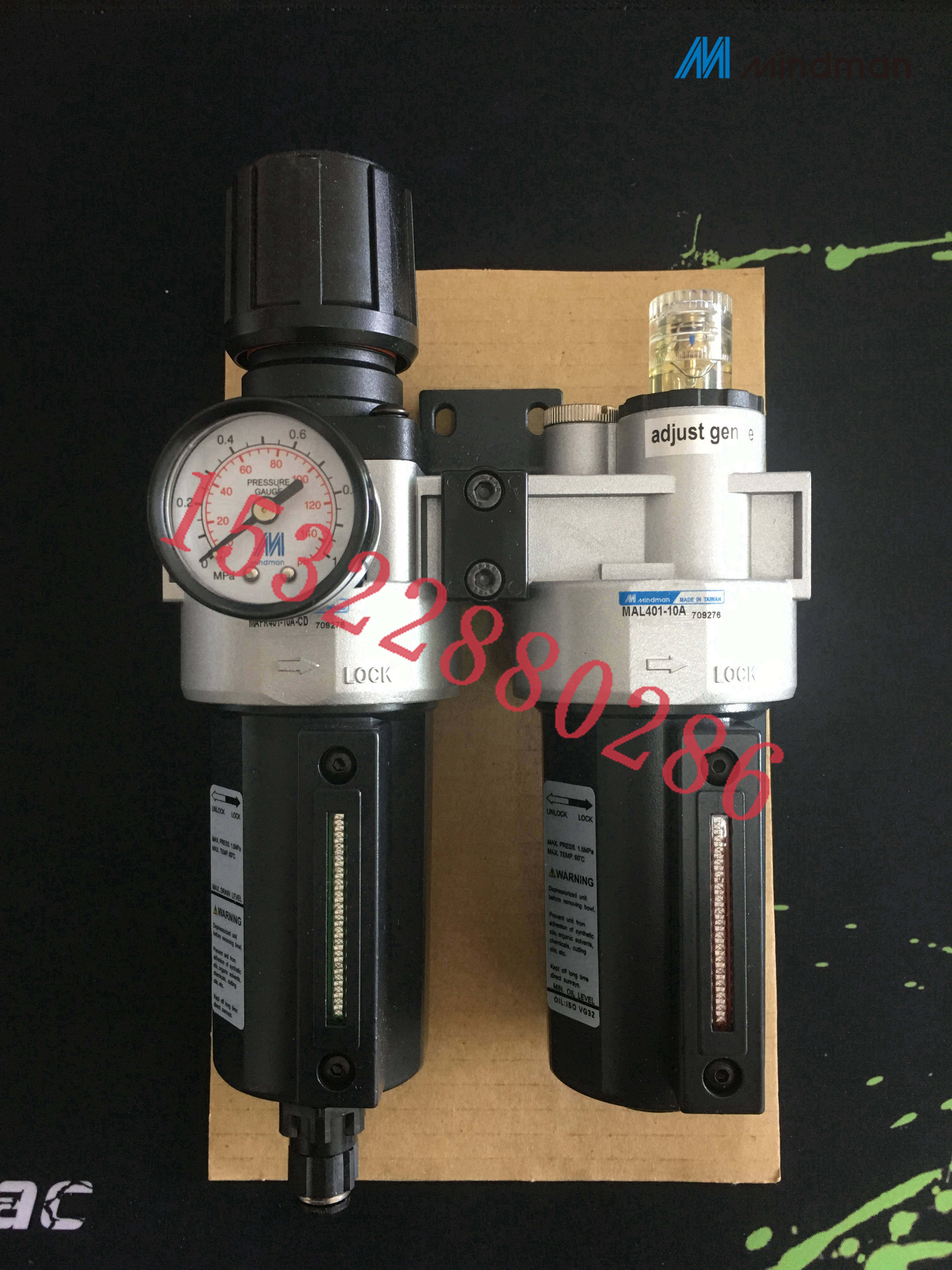 三点组合MACP401-10A-CD台湾金器Mindman全新原装正品现货特价