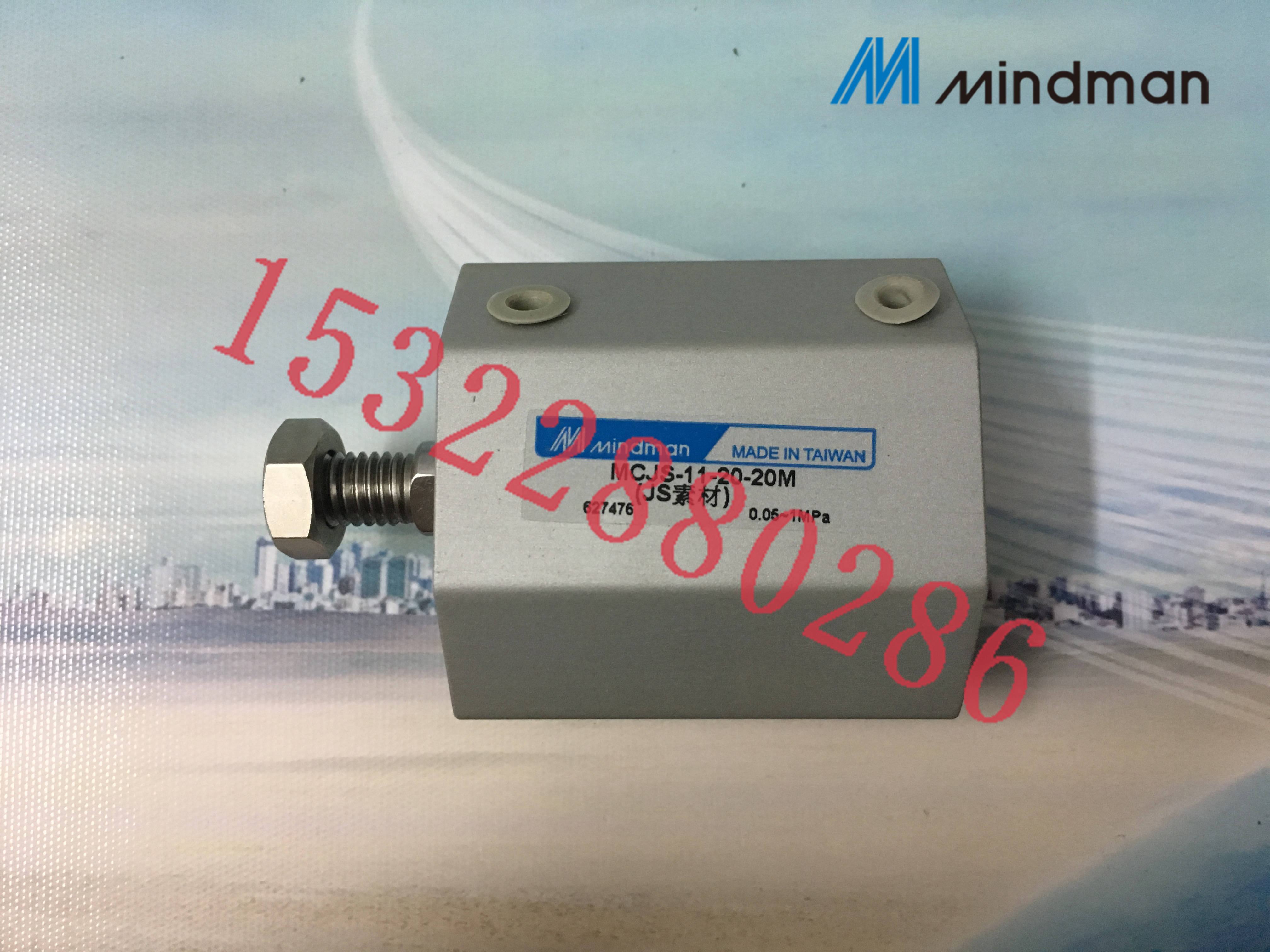 薄型气压缸MCJS-11-20-20M-S台湾金器Mindman全新原装正品销售