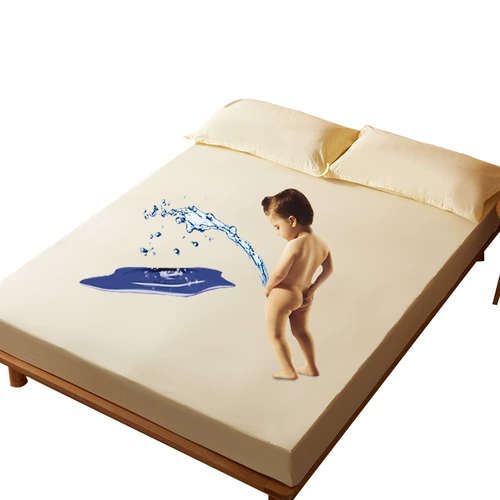 Хлопковая водонепроницаемая кровать, дышащая простыня, детская пылезащитная крышка, нескользящое покрывало, скандинавский стиль, фиксаторы в комплекте