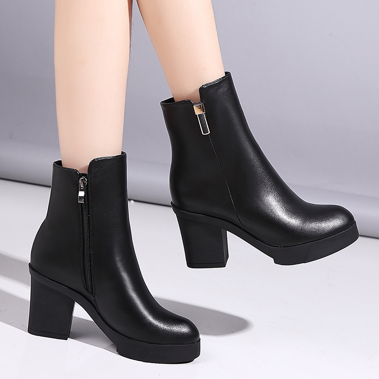 Bottes mi-saison femme en Caoutchouc - Ref 3251032 Image 1