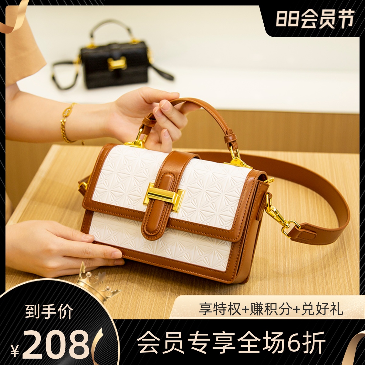 Texture light luxurious and small crowdsourcing with new 2022 tides genuine leather 100 lap single shoulder carry-on satchel pet bag