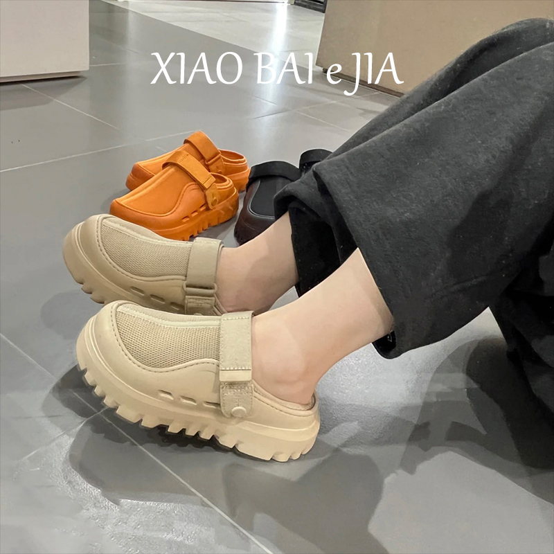 Spring and Summer New Product~ Tasman Mesh Thick-Soled Closed-Toe Slippers for Women 2026 New Casual Two-Way Wear Sports Clogs