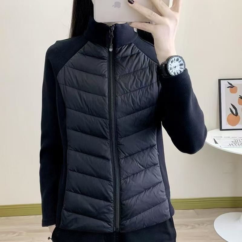 Top, Lightweight Sports Base Layer Cotton Jacket for Women, Windproof Autumn and Winter Warm Jacket, Running Yoga Wear, Fitness Top, Lightweight Sports Base Layer Cotton Jacket for Women, Windproof Autumn and Winter Warm Jacket, Running Yoga Wear, Fitness